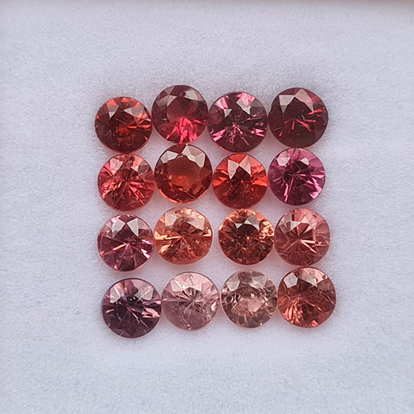 Фантазийная шпинель 5.95ct 16 шт
