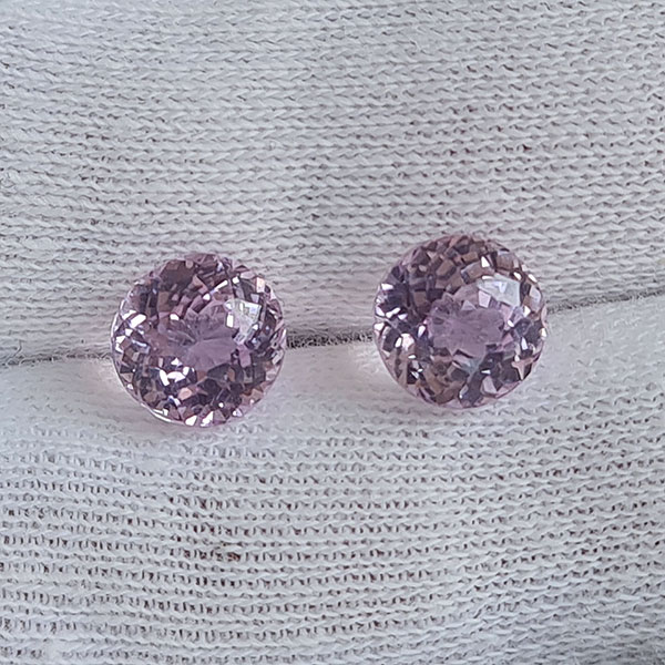 Кунциты 3.50ct пара